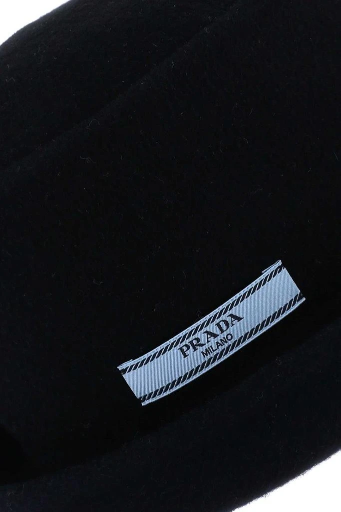 Prada Prada Logo Patch Detail Bucket Hat 4