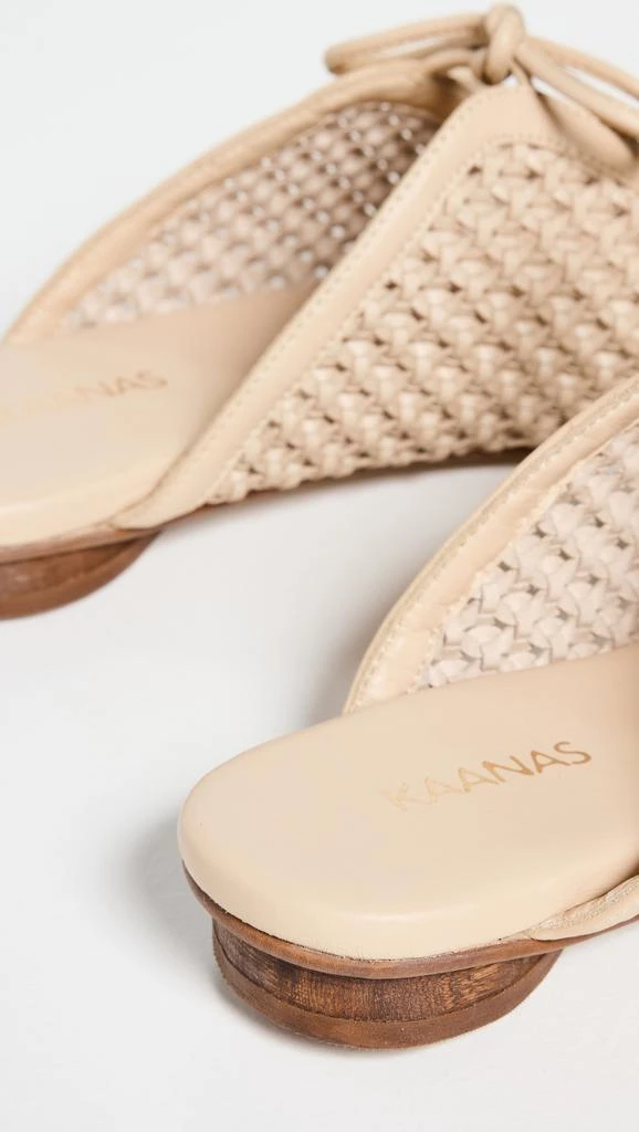 Kaanas Ramio Basketweave Mules 3