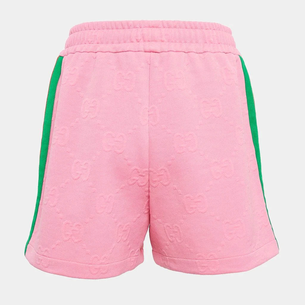 Gucci Gucci Pink GG Jacquard Jersey Web Stripe Shorts S 2