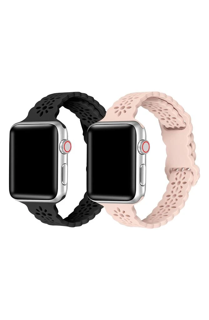The Posh Tech Silicone Sport 2-Pack Apple Watch® Watchbands