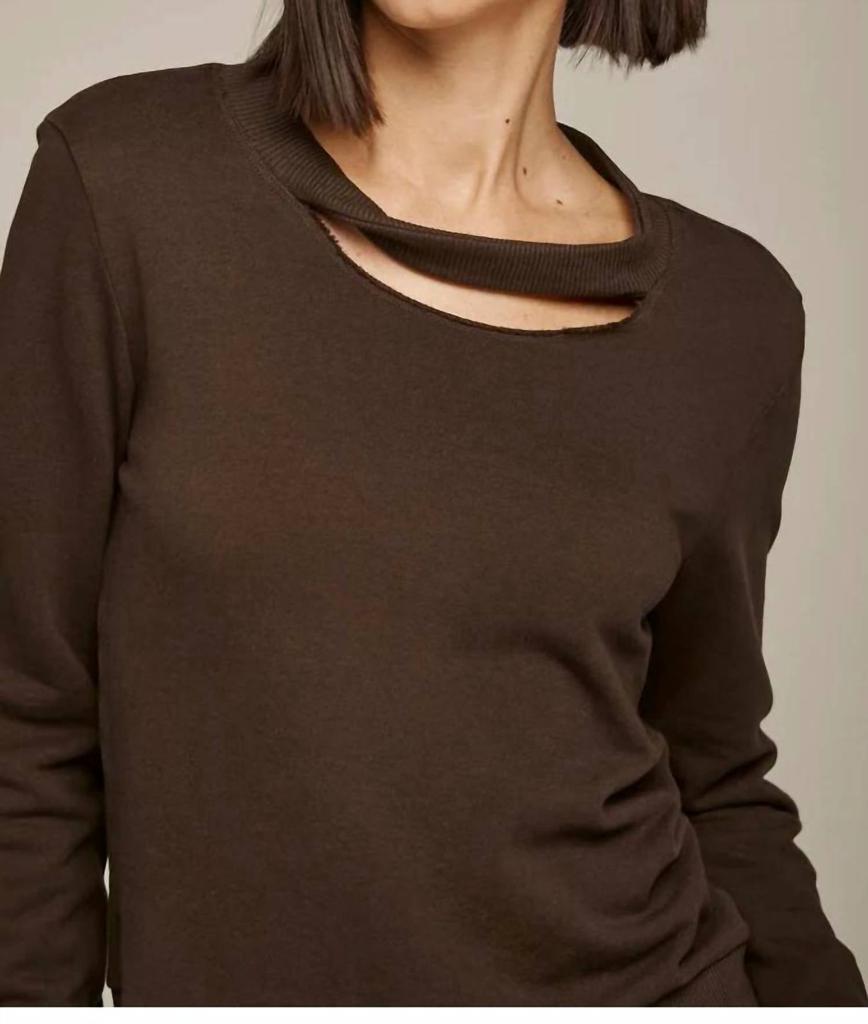 Lanston Lanston - Twist Neck Pullover