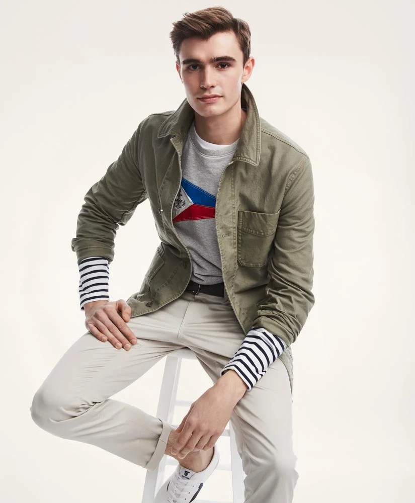 Brooks Brothers Stretch Canvas Chore Jacket 2