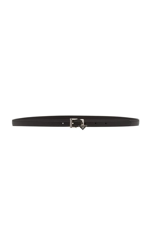 Prada Prada - Saffiano Leather Belt - Black - 65 cm - Moda Operandi 1