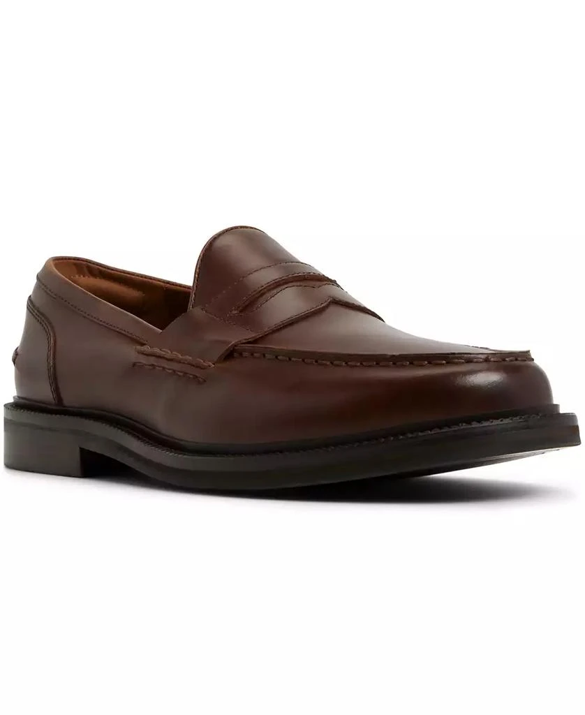 aldo mens brown dress shoes Woolen V-neck Mini Dress In Brown  Infinity Raine