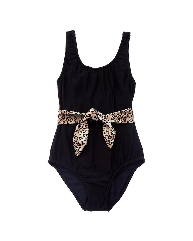 PilyQ Belted Bow One-Piece