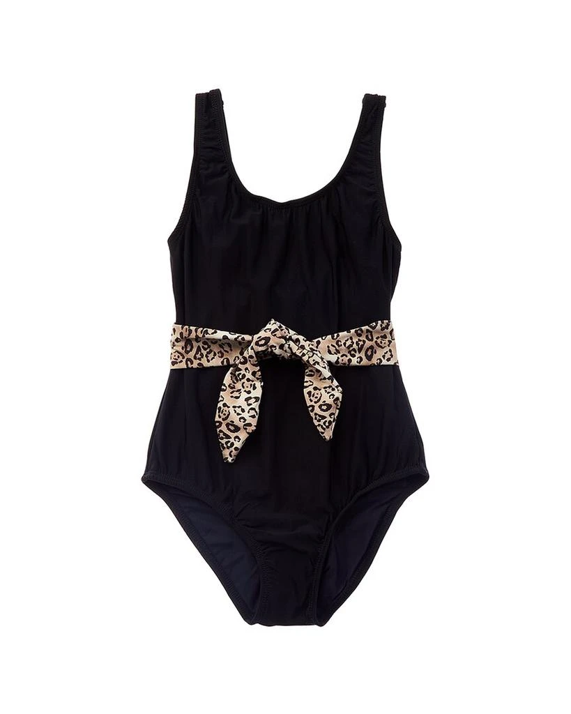 PilyQ Belted Bow One-Piece 1