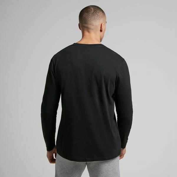 Myprotein MP Men's Rest Day Long Sleeve Top - Black 2