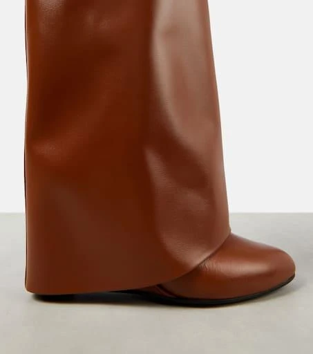 Givenchy Shark Lock leather knee-high boots 6