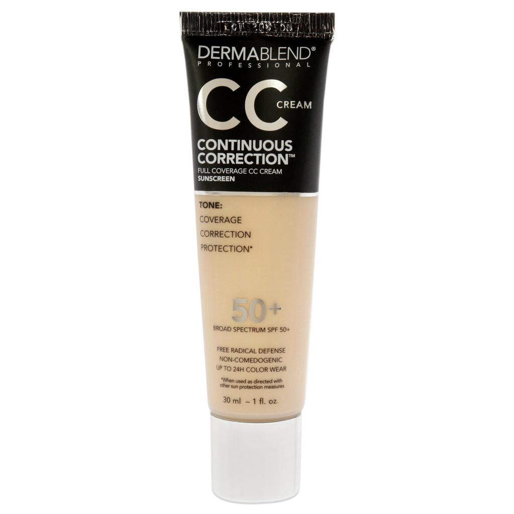 Dermablend Continuous Correction CC Cream SPF 50 - 10N Fair by for Women - 1 oz Makeup