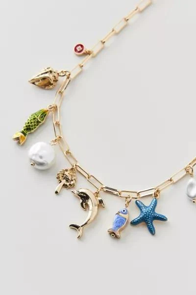 Urban Outfitters Ortley Beach Charm Necklace 2