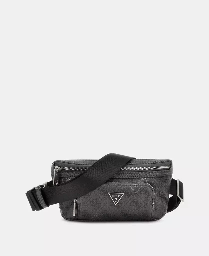 GUESS Men's Milano Double-Zip Medium Crossbody Bag 2