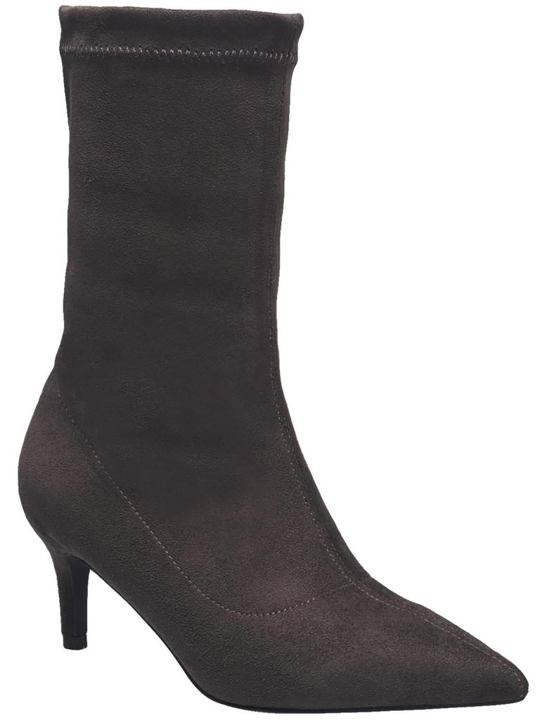 H Halston GIRONA Womens Comfort Insole Manmade Ankle Boots