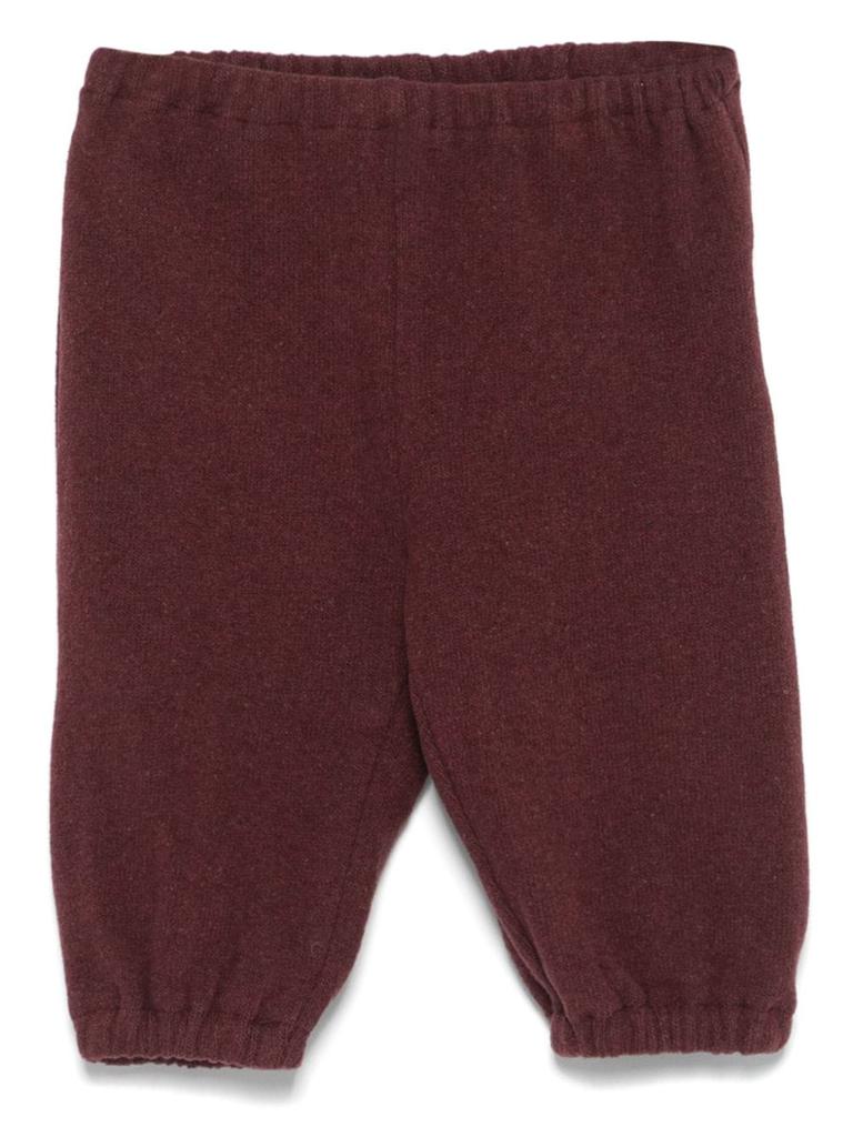 BABE & TESS Burgundy Trousers Baby Unisex