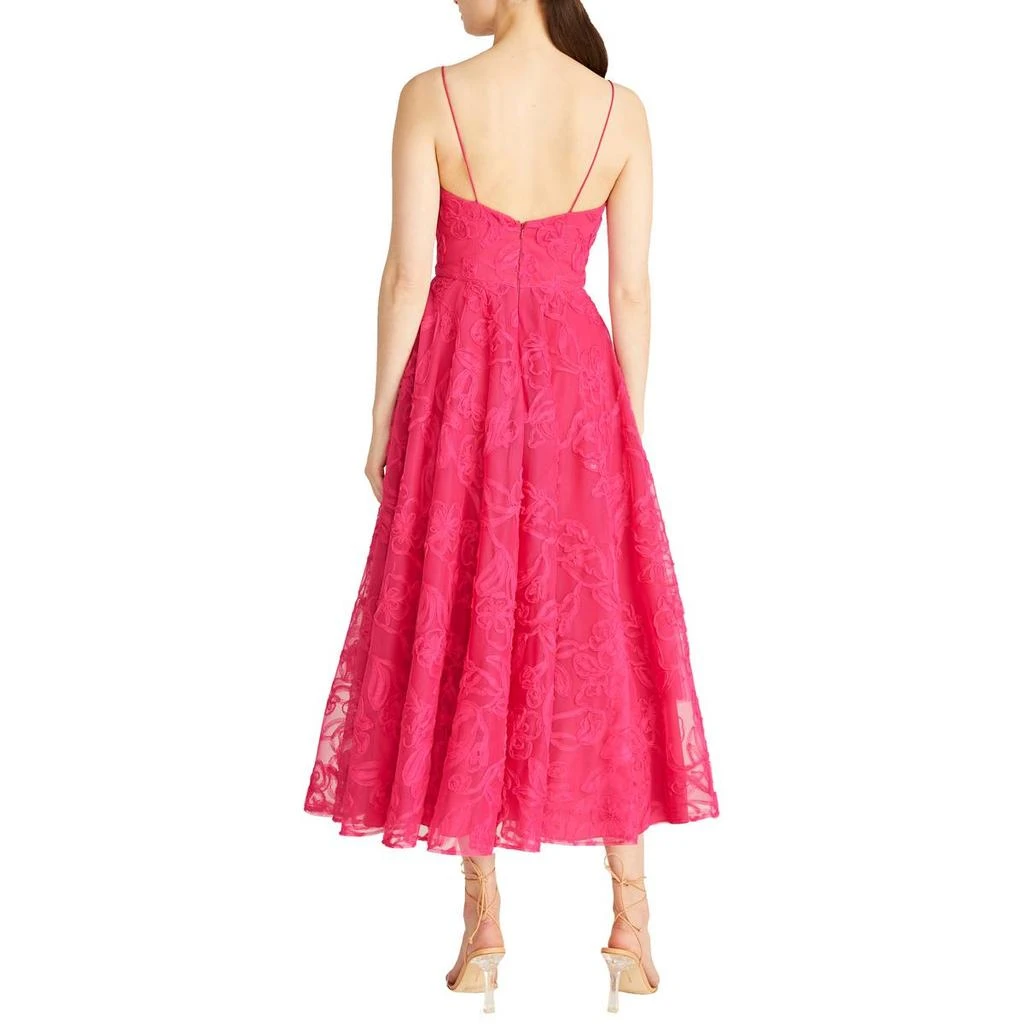Shop Womens Lace Overlay Mid Calf Evening Dress on Sale at