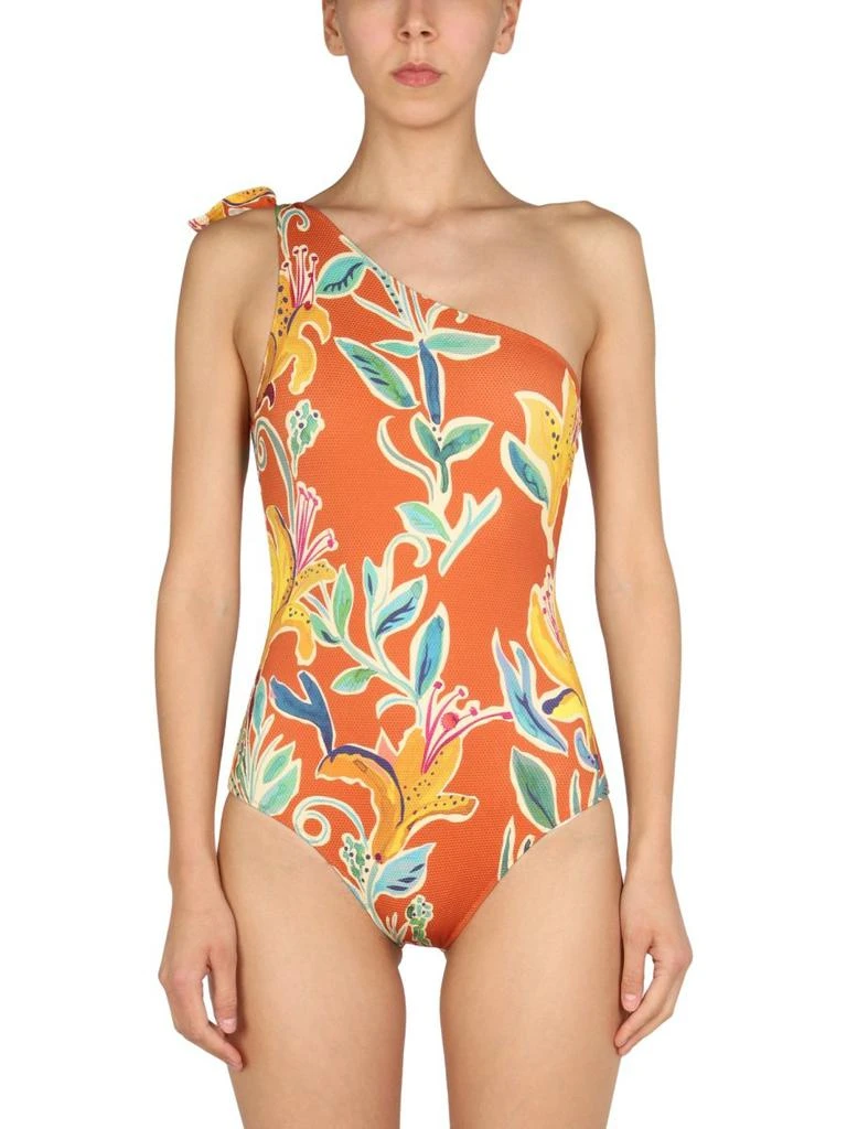 LA DOUBLE J La Doublej Allover Printed One-Piece Swimsuit 1