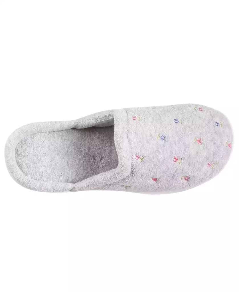 Isotoner Signature Women's Secret Sole Embroidered Clog Slippers 2