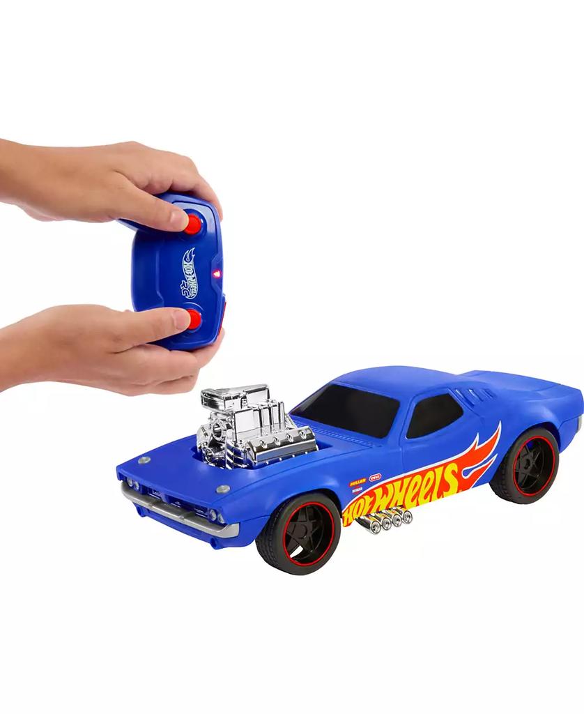 Hot Wheels 1:16 Scale RC Rodger Dodger USB-Rechargeable Toy Car, Battery-Operated Remote Control