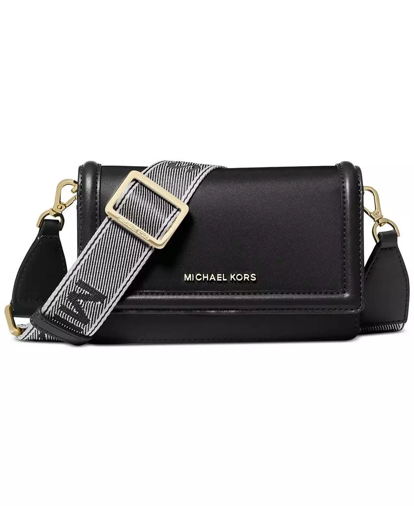 Michael Kors Logo Small Nylon Crossbody with Webbing Strap 1