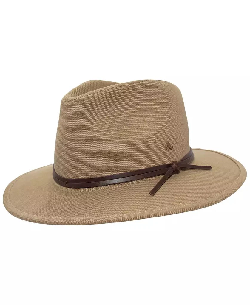 Ralph Lauren Washed Cotton Canvas Fedora Hat 1