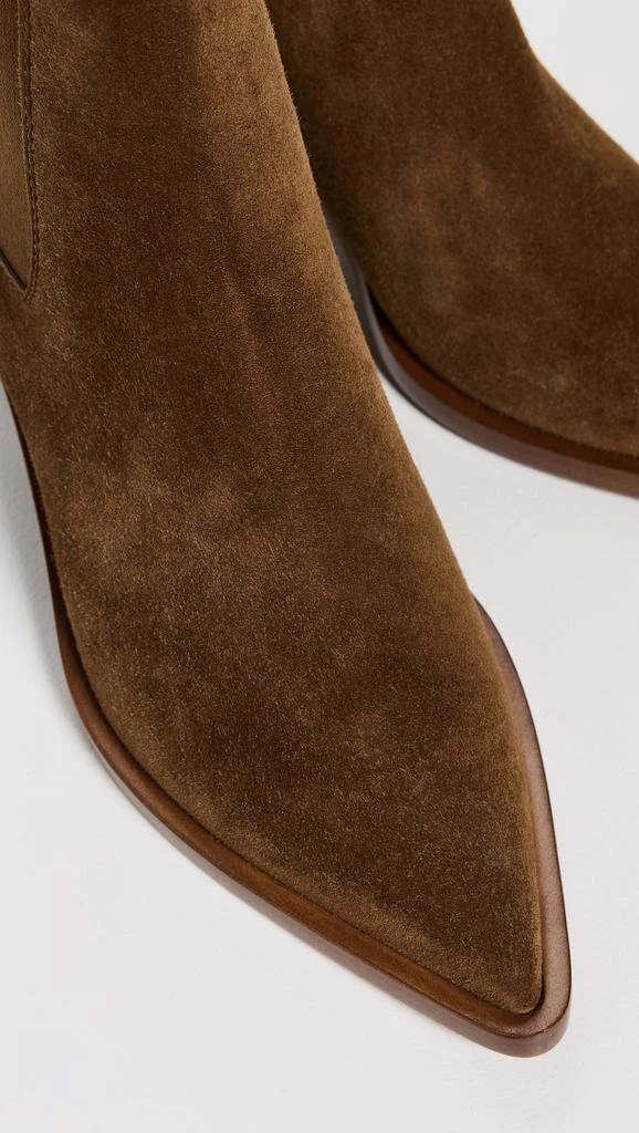 Gianvito Rossi Wylie Camoscio Stivale Booties 5