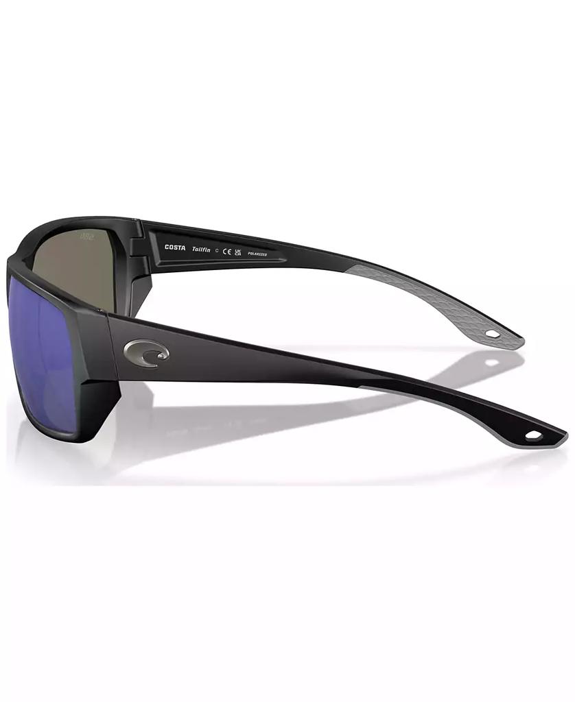 Costa Del Mar Men's Tailfin Polarized Sunglasses, Mirror 6S9113
