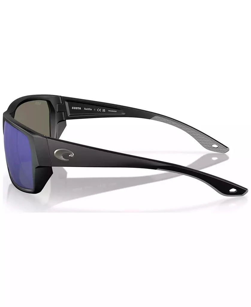 Costa Del Mar Men's Tailfin Polarized Sunglasses, Mirror 6S9113 2