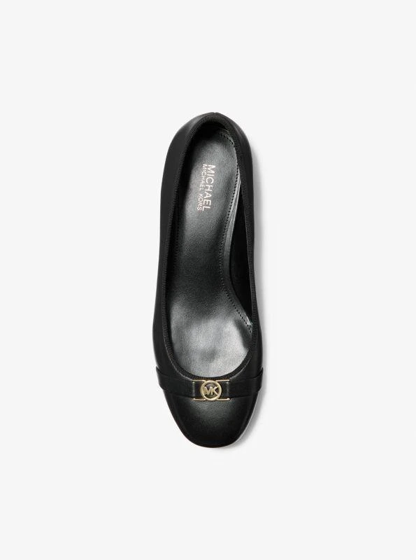Michael Kors Mindy Flex Leather Ballet Flat 3