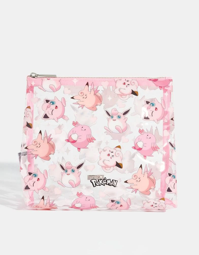 Skinnydip Skinnydip London Pokémon Pink Wash Bag 1