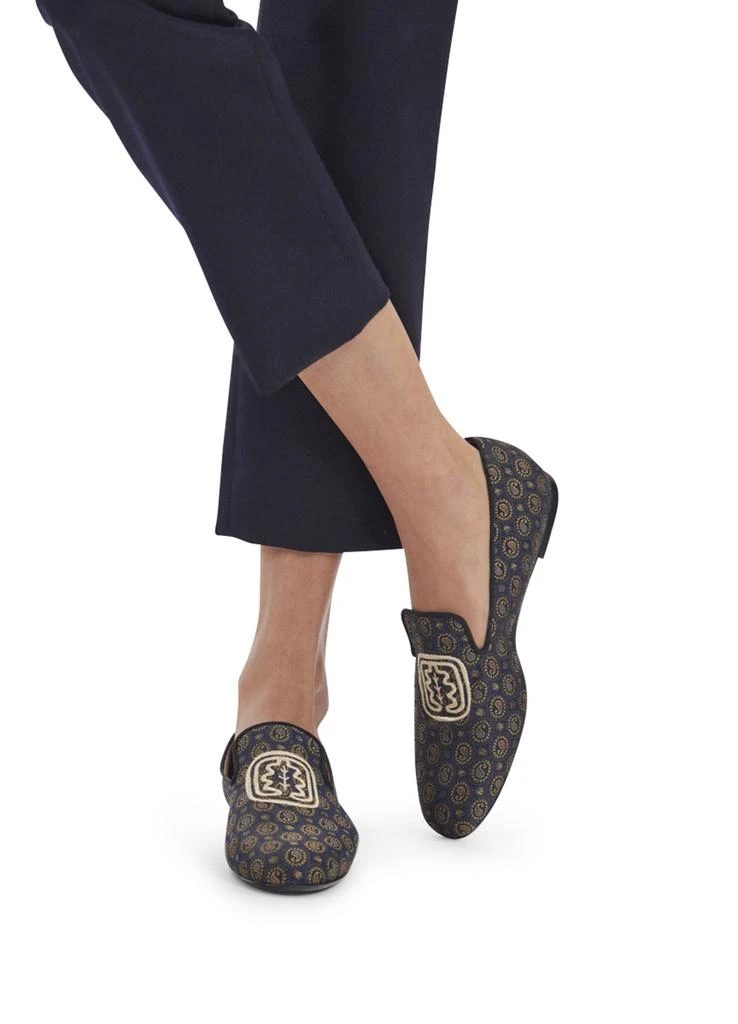 INES DE LA FRESSANGE Embroidered loafers 6