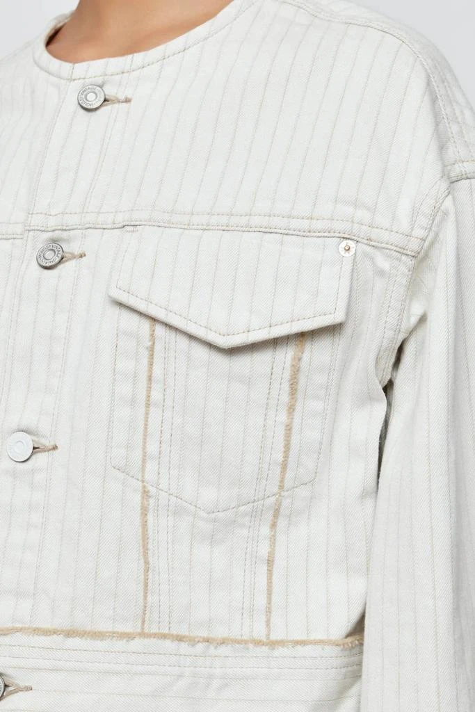 Moussy Moussy - Vintage No Collar Cropped Jacket 3