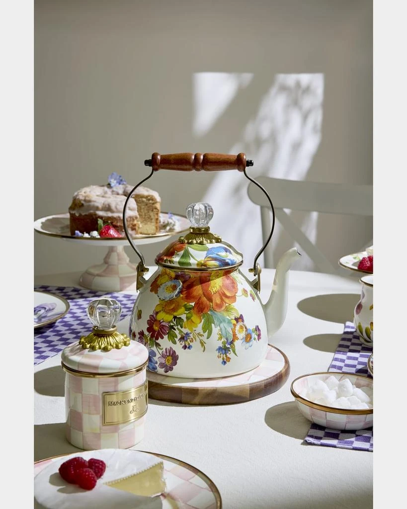 MacKenzie-Childs Rosy Check Large Trivet 4