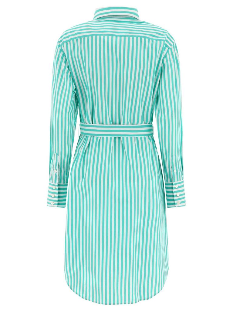 INES DE LA FRESSANGE Ines De La Fressange Striped Shirt Dress