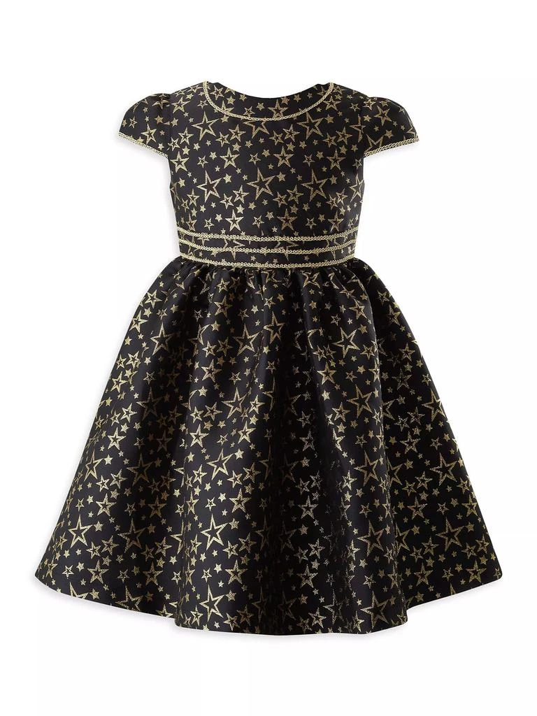 Rachel Riley Little Girl's & Girl's Star Damask Dress 1