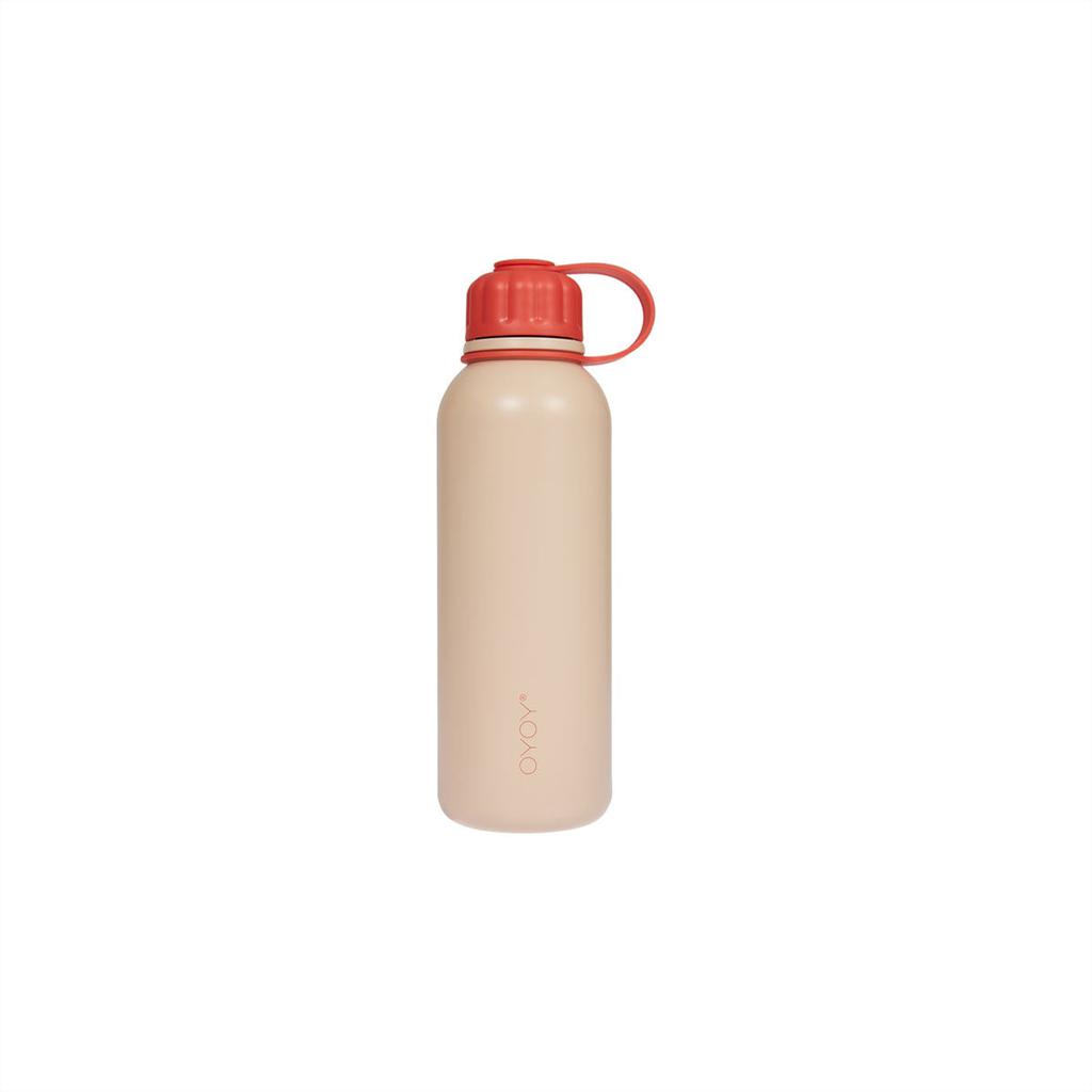 OYOY Living Design Bouteille Rouge En Acier Inoxydable Ø6,8xH22,4cm
