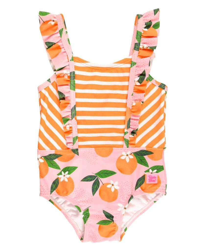 RuffleButts Rufflebutts - Kids You The Sweetest Pinafore One Piece Swimsuit 3