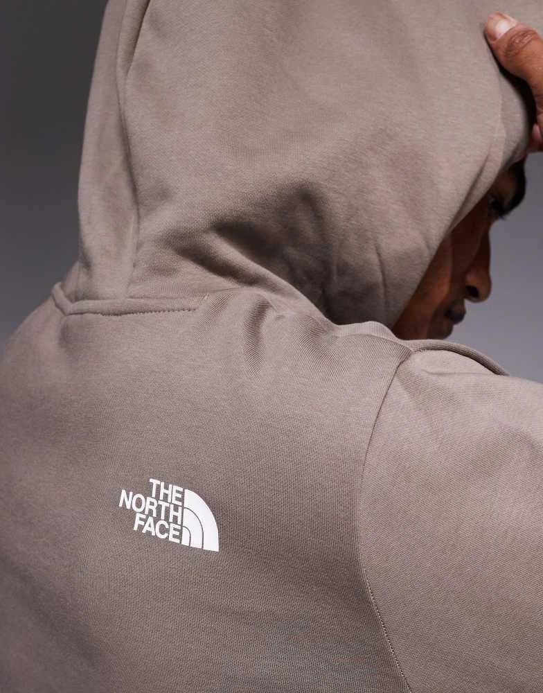 The North Face The North Face Simple dome hoodie in mocha brown 2