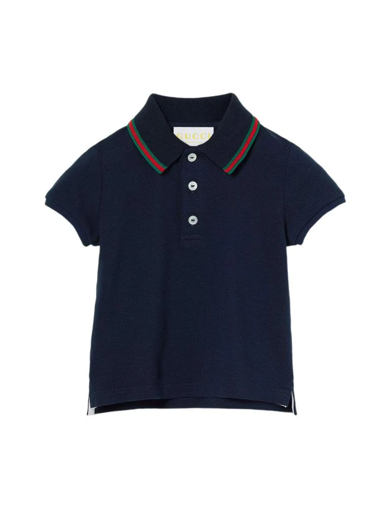 Gucci Kids T-shirts And Polos Blue 1