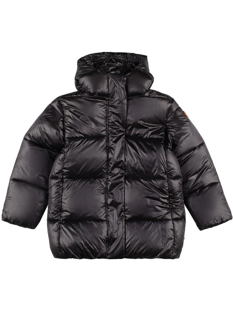 SAVE THE DUCK Hooded Nylon Puffer Jacket 1