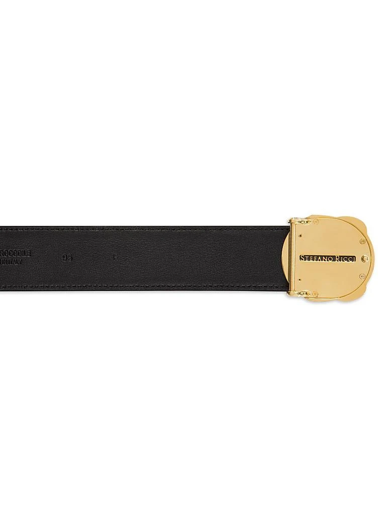 Stefano Ricci Leather Belt 3
