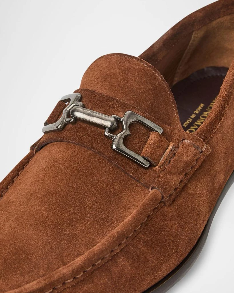 Bruno Magli Men's Trieste Suede Bit Loafers 4