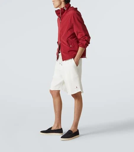 Brunello Cucinelli Cotton-blend jersey shorts 2