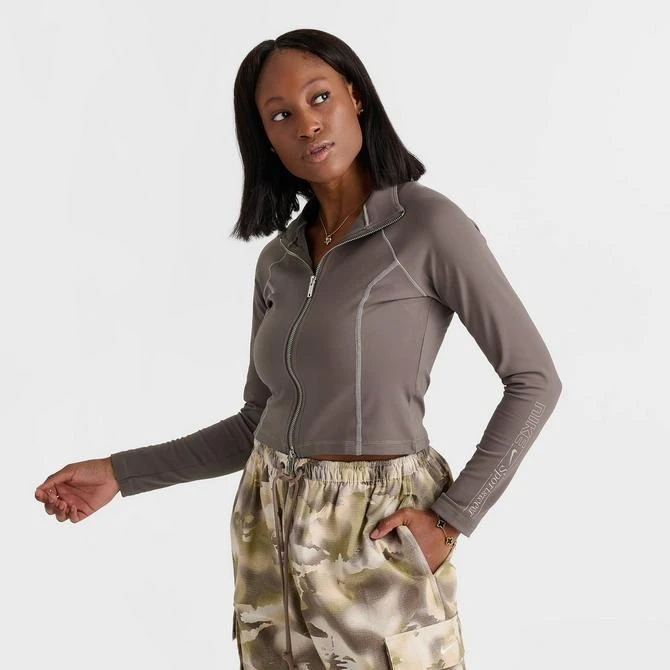 NIKE Women's Nike Sportswear Gym Life Full-Zip Jacket 5