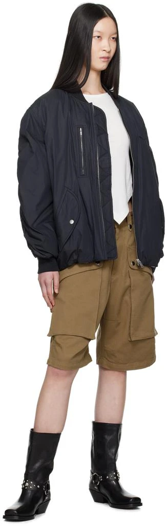 Isabel Marant Black Coleen Bomber Jacket 4