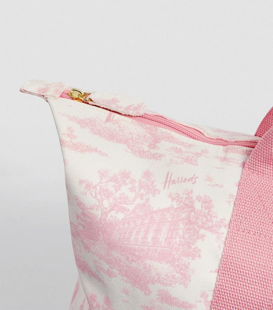 Harrods Toile Foldable Overnight Bag 7