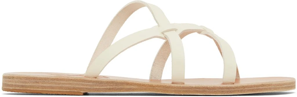 ANCIENT GREEK SANDALS Off-White Egopi Sandals 1