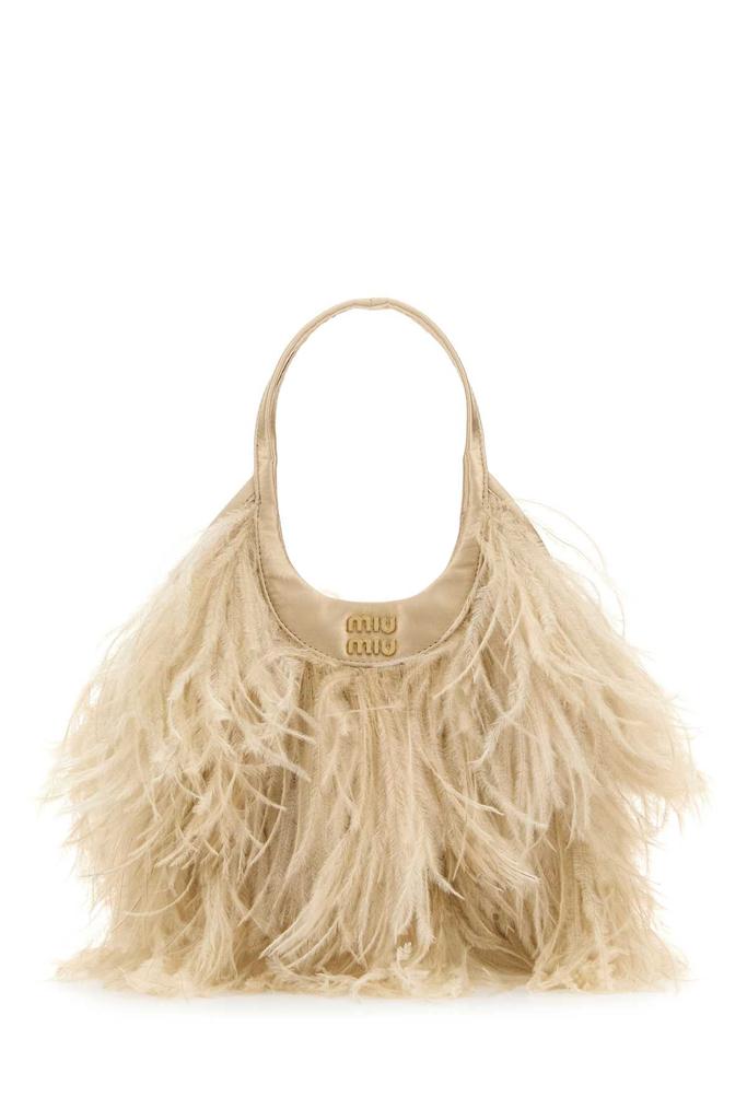 トートバッグ MIU MIU Embellished Satin Handbag Miu Miu Embellished satin handbag - Tote Bags - Compare