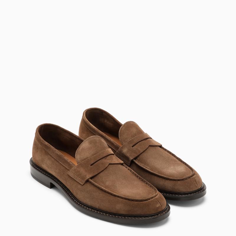 Doucal's Classic suede moccasin