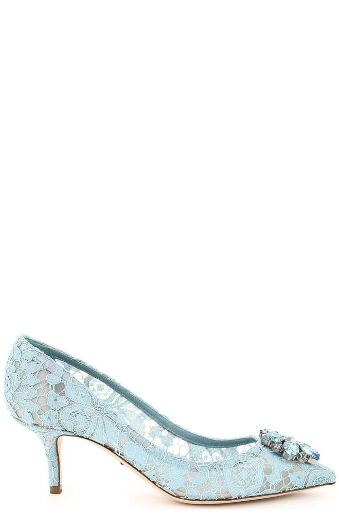 Dolce 
Gabbana Dolce 
Gabbana Taormina Lace Embellished Pumps 1