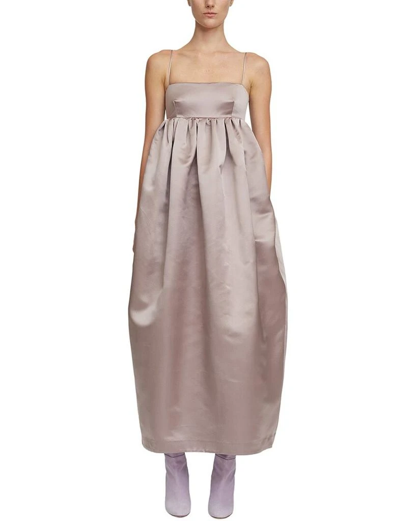 ADAM LIPPES Silk Liet Gown