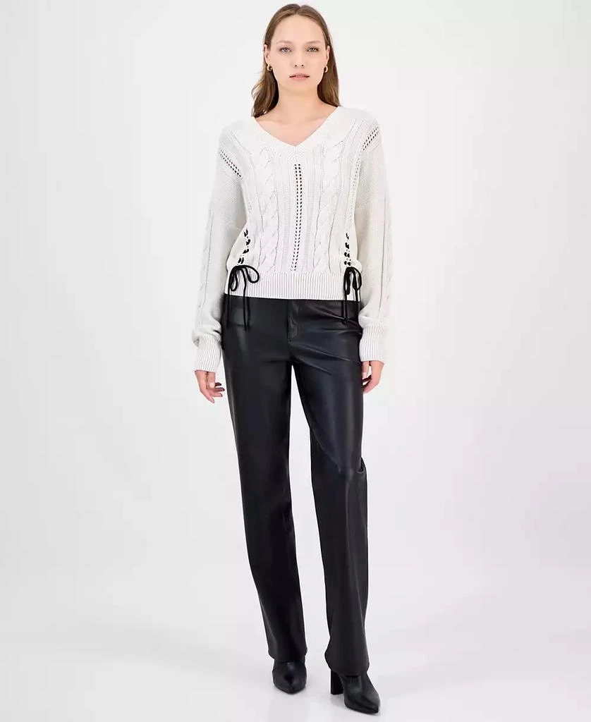 Women's Side-Stitch Cable-Knit Sweater – On Sale Now with Up to 41